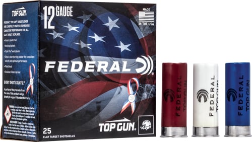 FEDERAL TOP GUN 12GA 1-1/8OZ 1145FPS #8 250RD CASE LOT