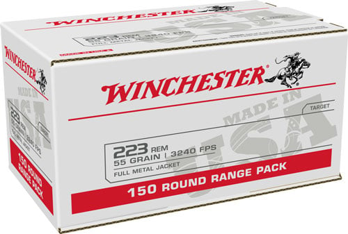 WINCHESTER USA 223 55GR FMJ 600RD CASE LOT