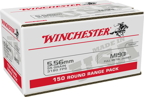 WINCHESTER USA 5.56X45 55GR FMJ 600RD CASE LOT