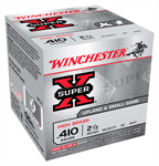 Winchester X414 Super-X Shotshell 410 GA, 2-1/2 in, No. 4, 1/2oz, Max