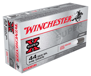 Winchester Ammo X44SP Super X  44 S&W Spl 246 gr Lead Round Nose 50 Per Box/ 10 Case