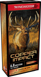 Winchester Ammo X68WCLF Copper Impact  6.8 Western 162 gr Copper Extreme Point Lead Free 20 Per Box/ 10 Case