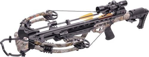 CENTERPOINT CROSSBOW KIT HEAT 415FPS ROPE COCKER CAMO