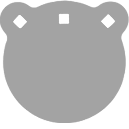 BASH TARGET AR500 GONG TARGET ROUND 6 Inch1/2 Inch THICK | 611419969378