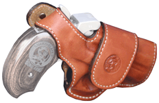 BOND ARMS DRIVING HOLSTER RH FOR SNAKESLAYER IV LEATHER TAN