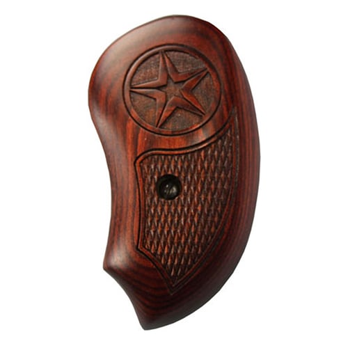 BOND ARMS GRIP EXTENDED LAM. ROSEWOOD/GREY W/LASER STAR