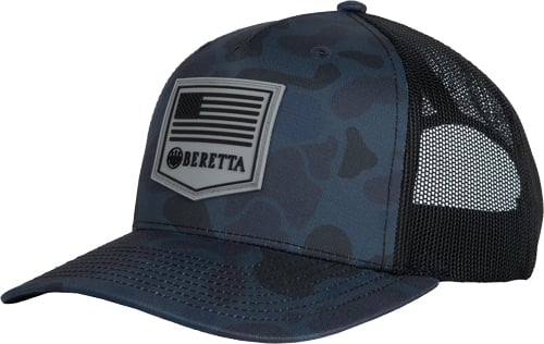 BERETTA CAP PM TRUCKER R 112 RUBBER PATCH BLUE DUCK CAMO