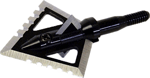 Magnus Black Hornet Ser-Razor Broadheads  <br>  4 Blade 100 gr. 3 pk.