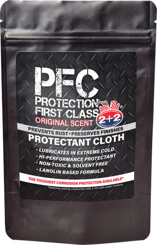 PROTECTION FIRST CLASS OIL ORIGINAL SCENT GUN RAG!