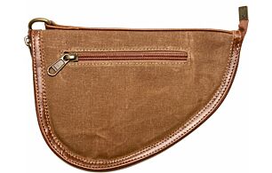 PALMETTO PISTOL CASE SMALL FIELD TAN WAXED CANVAS/BUFFALO | 850077704383