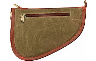PALMETTO PISTOL CASE MEDIUM WOODLAND WAXED CANVAS/BUFFALO | 850077704437