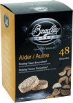 BRADLEY SMOKER ALDER FLAVOR BISQUETTES 48 PACK