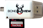 BONEVIEW SD CARD READER FOR IPHONE 5,6,7 W/LIGHTNING XTNDR