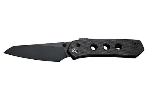 CIVIVI KNIFE VISION FG 3.54 Inch BLACK G10/BLACK NITRO V BLADE | 689826328590