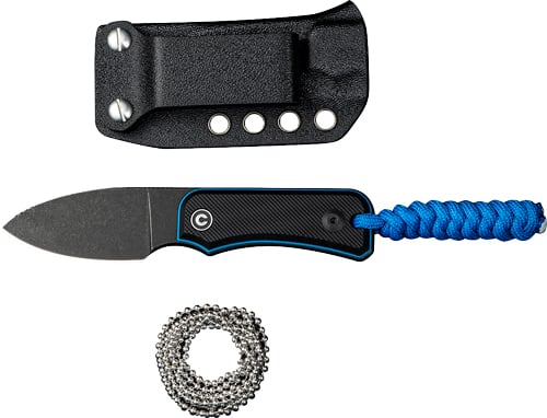 CIVIVI KNIFE BABY BANTER 2.39 Inch BLACK G10/BLACK STONEWASH | 689826337424