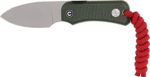 CIVIVI KNIFE BABY BANTER 2.39 Inch GREEN CANVAS MICARTA/STONEWASH | 689826337431