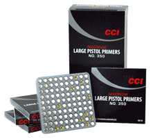 CCI PRIMERS 350 LARGE PISTOL MAGNUM 5000 PACK CASE