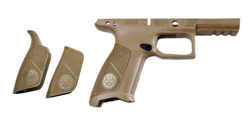 BERETTA FRAME APX FLAT DARK EARTH-NO FINGER GROOVES POLY