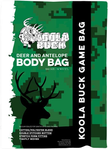 KOOLA BUCK ECONOMY DEER BODY GAME BAG!