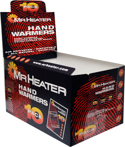 MR.HEATER HAND WARMERS 10 PAIRS PER PACK