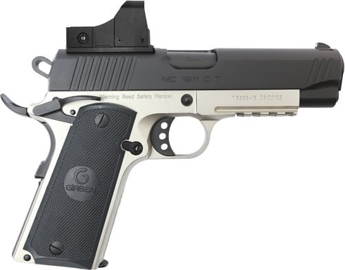 GIRSAN MC1911C COMMANDER 9MM ADJ. SGT W/OPTIC TWO TONE<