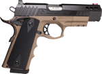 ATI FXH-45 Hybrid 1911 Pistol  <br>  45 ACP 4.25 in. FDE 8 rd.
