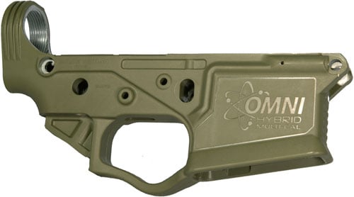 ATI OMNI HYBRID AR15 STRIPPED POLYMER LOWER RECEIVER GREEN