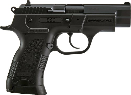 SAR USA B6C9BL B6C Compact 9mm Luger Caliber with 3.80