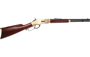 CIMARRON 1866 YELLOWBOY 4440 24 Inch OCTAGON BRASS/BLUED WALNUT | .4440 WIN | 814230010148