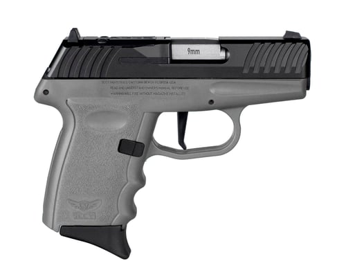 SCCY DVG1-TT PISTOL 9MM 10RD BLACK/SNIPER GRAY RED DOT RDY