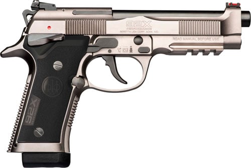 Beretta USA J92XR21 92X Performance Full Size Frame 9mm Luger 15+1, 4.90