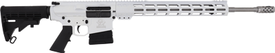 GLFA AR-10 6.5CREED 20 WHITE/SS 10RD