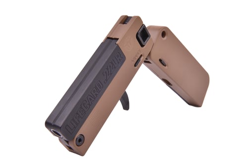 LIFECARD 22LR BLACK/BROWN |