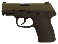 KEL-TEC PF9 9MM DA FS 7RDS GREEN SLIDE/BLACK GRIP