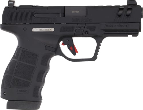 SAR9 CMPT GEN3 9MM BLK 4 Inch 101 | 9x19mm NATO | 810075873245