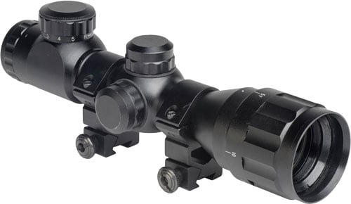 HATSAN OPTIMA 4x32CE AO COMPACT SCOPE W/ RINGS & CAPS