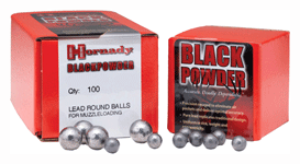 Hornady Lead Balls  <br>  36 Cal. .350