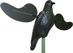 Mojo Outdoors HW2402 Crow  Black Molded Plastic