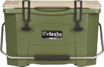 GRIZZLY COOLERS GRIZZLY G20 OD GREEN/OD GREEN 20QT COOLER<