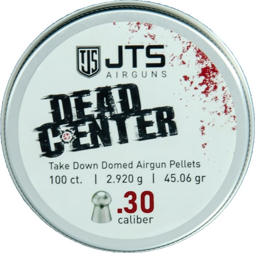 JTS PELLETS DEAD CENTER 30 DOMED 45.06 GR 100CT