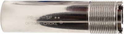 OPTIMA-CHOKE+ 12GA SIL FULL CTOptimaChoke Flush Choke Tube Light Modified Constriction - 12 Gauge - Flush - Silver - Longer and slimmer than conventional Mobilchoke tubes - Fits Beretta Silver Pigeon I (field models), A300 Outlander, 687 field models, Some 391 Modelser Pigeon I (field models), A300 Outlander, 687 field models, Some 391 Models