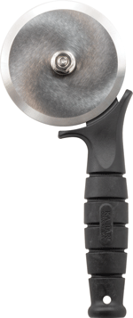 KA-BAR 'ZA-SAW PIZZA CUTTERZa-Saw Pizza Cutter Black - Creamid Handle - 440A Stainless Steel Wheel - USA made - Show your pizza who's the boss