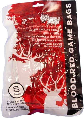 KOOLA BUCK ANTI-MICROBIAL GAME BAG BLOOD RED SMALL SINGLEBAG!