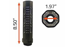 LANCER LCH5 CARBON FIBER SUPPRESSOR COVER 8.5