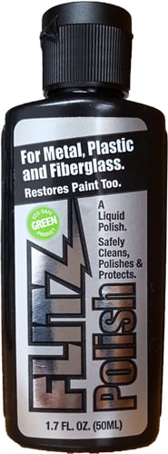 FLITZ METAL POLISH LIQUID 50ML 1.7 OZ BOTTLE