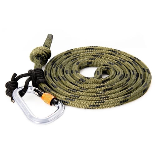 TETHRD 11MM LINEMAN BELT W/2 CARABINERS  PRUSIK CORD | 848339090992