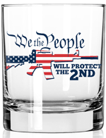 2 MONKEY WHISKEY GLASS WE WILL PROTECT THE 2ND<