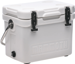 MAMMOTH CRUISER SERIES COOLERS 25 QUART WHITE/WHITE W/HANDLE