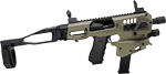 CAA Pistol to Carbine Micro Conversion Kit Taurus G2C/G3/G3C FDE