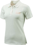 BERETTA WOMEN'S CORPORATE PATCH POLO LARGE WHITE<